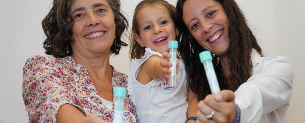 PneumoFAM já recolheu mais de 750 amostras recolhidas, com a participação de 25 famílias